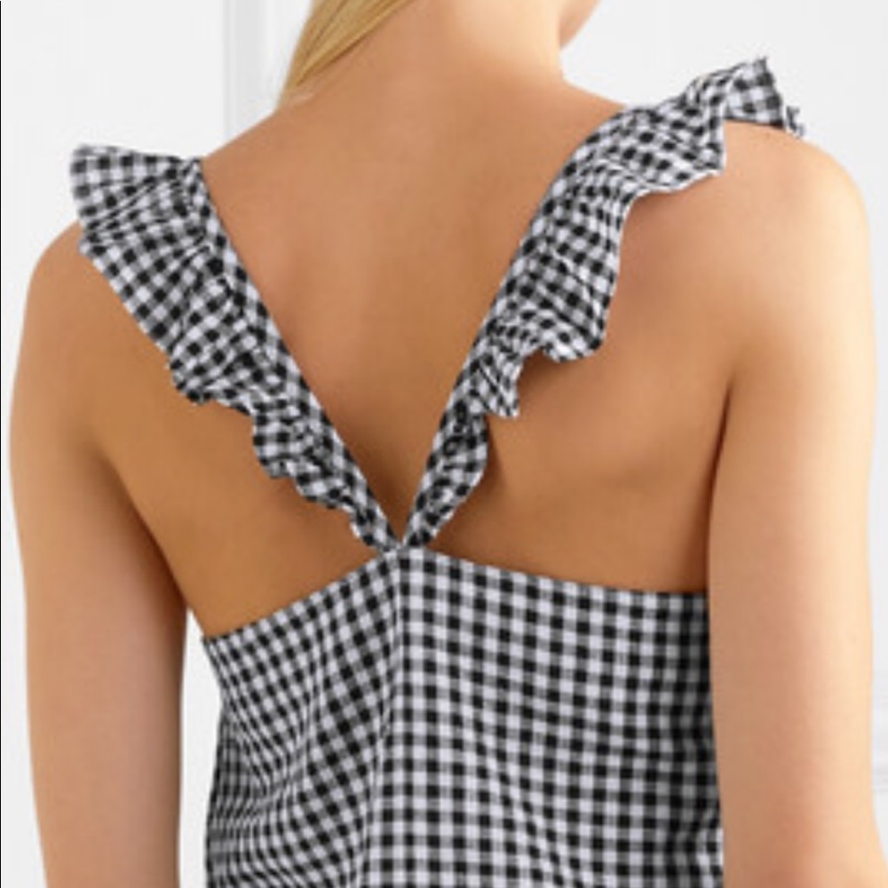 Madewell gingham top